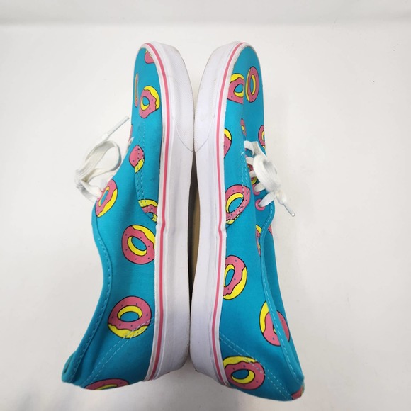 Vans Odd Future Scuba Blue Donut Shoes Sneakers Mens 11.5 Low Top Lace Up Skater - Picture 8 of 9